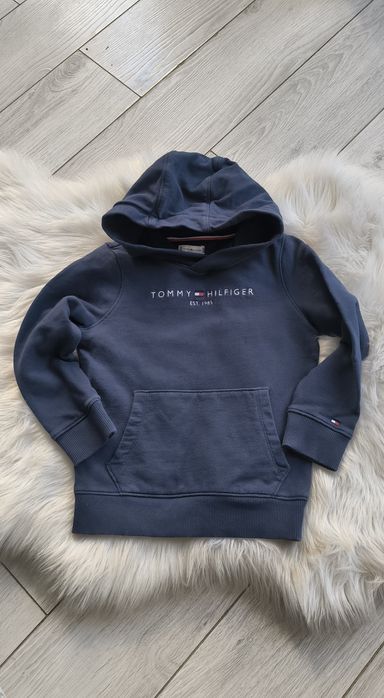 Bluza granatowa z kapturem