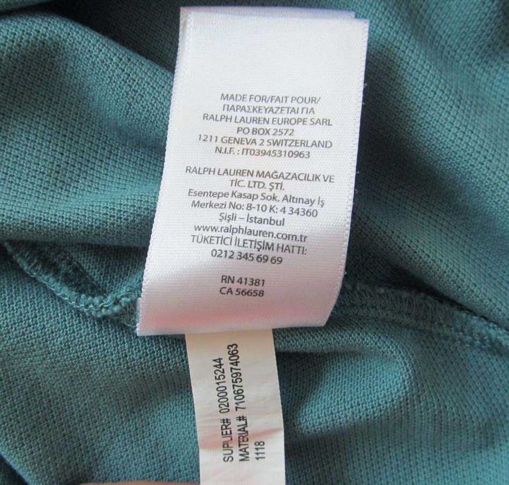 Ralph Lauren Custom slim fit * męska,oryginalna koszulka polo * L