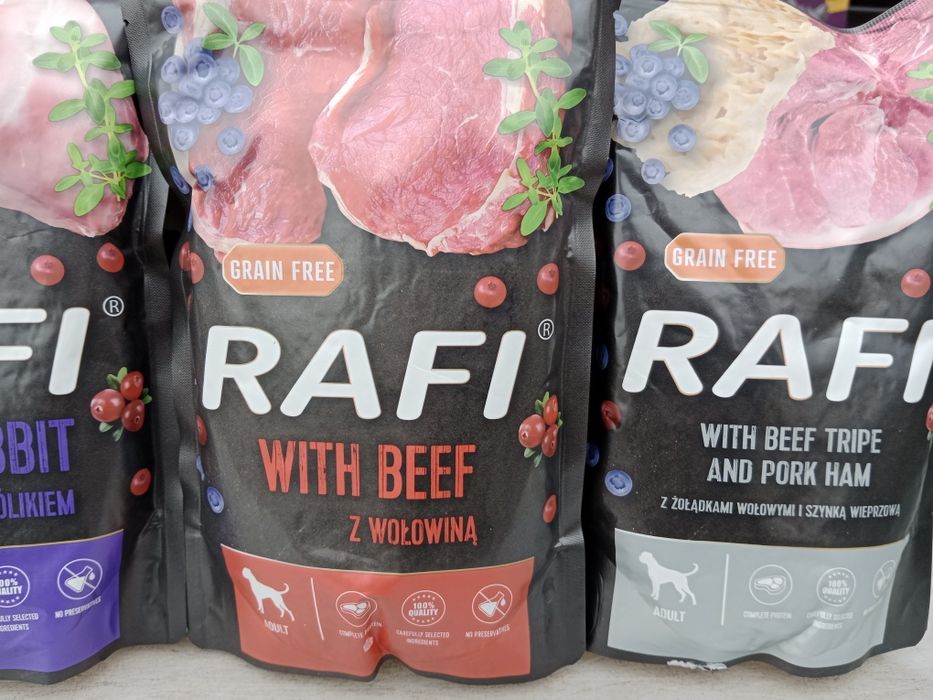 Karma saszetki Rafi 20x500g mix