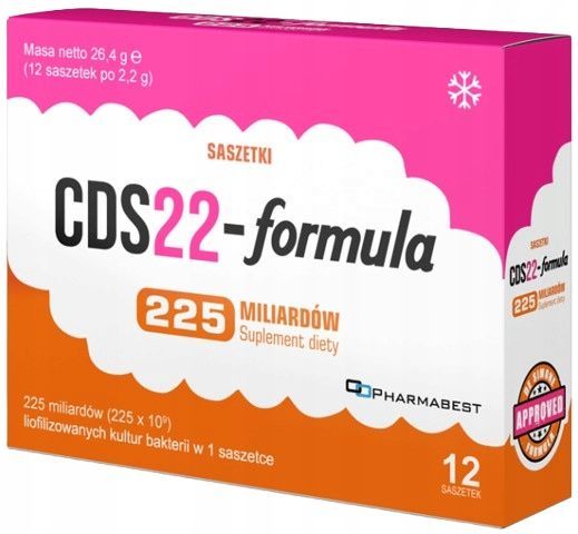 cds22-formula 225 mld probiotyk odporność pharmabest 12 saszetek