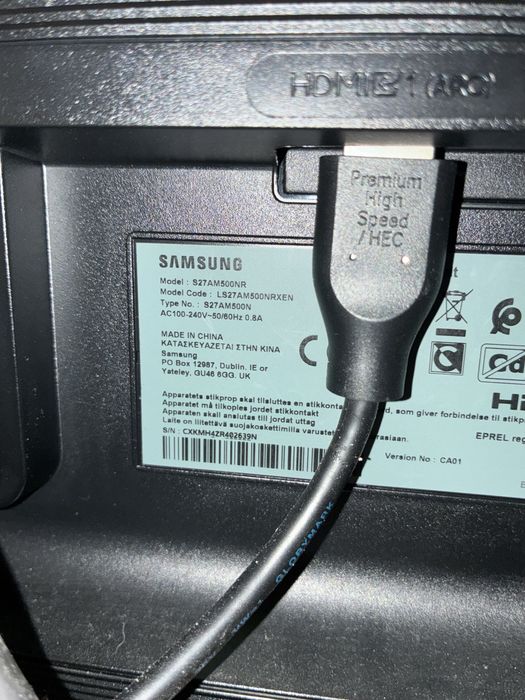 Monitor Samsung M5 Full HD 27”