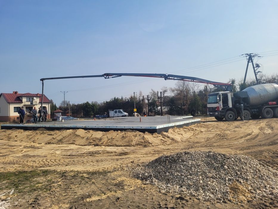 Beton Towarowy z transportem (pompa + gruszki)