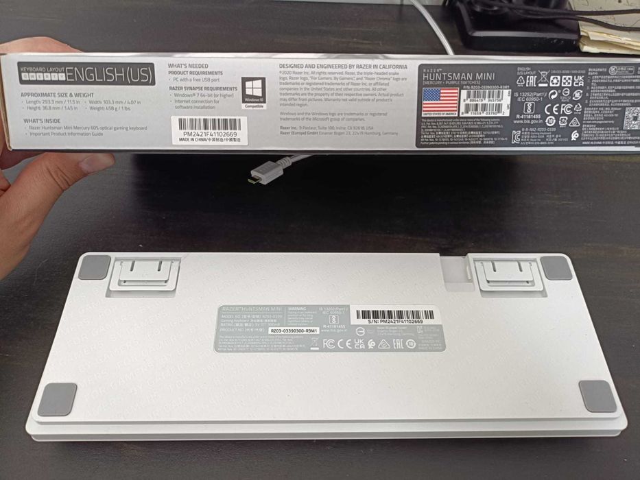 Razer Huntsman Mini Keyboard (White)64553128650115123