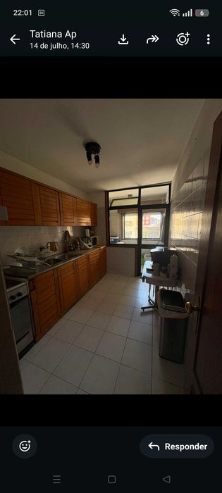 ARRENDO APARTAMENTO T3 a estudantes junto a estação metro da casa da musica no porto