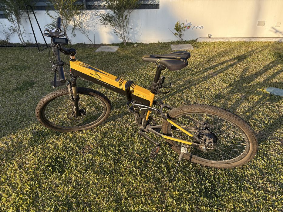 Bicicleta eléctrica dobrável Bezior X500 pro