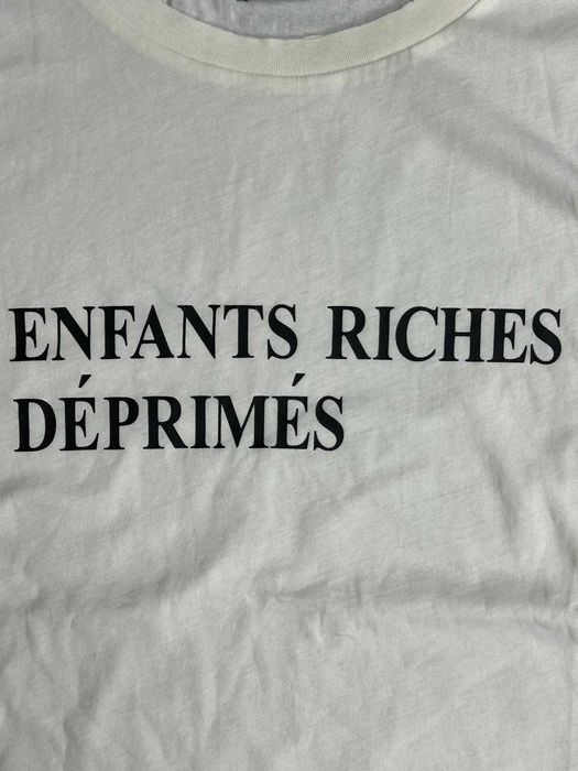 Футболка біла Enfants Riches Deprimes archive distressed белая