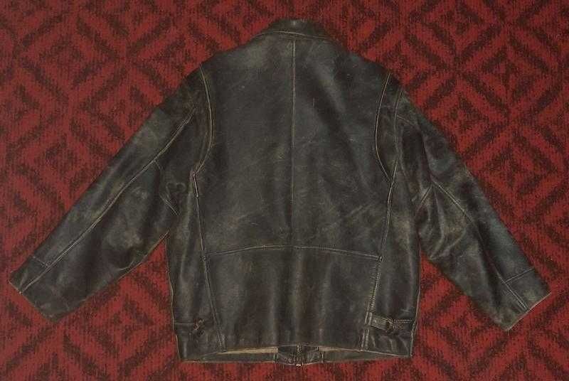 Винтажная кожаная куртка Ралли Париж - Дакар