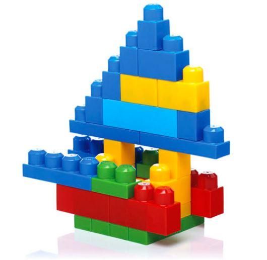 Мега Блокс конструктор в мешке 60 эл Mega Bloks DCH55 DCH54
