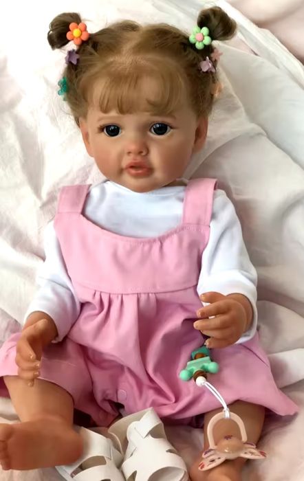 Реалістичний реборн 55 см.вініл
