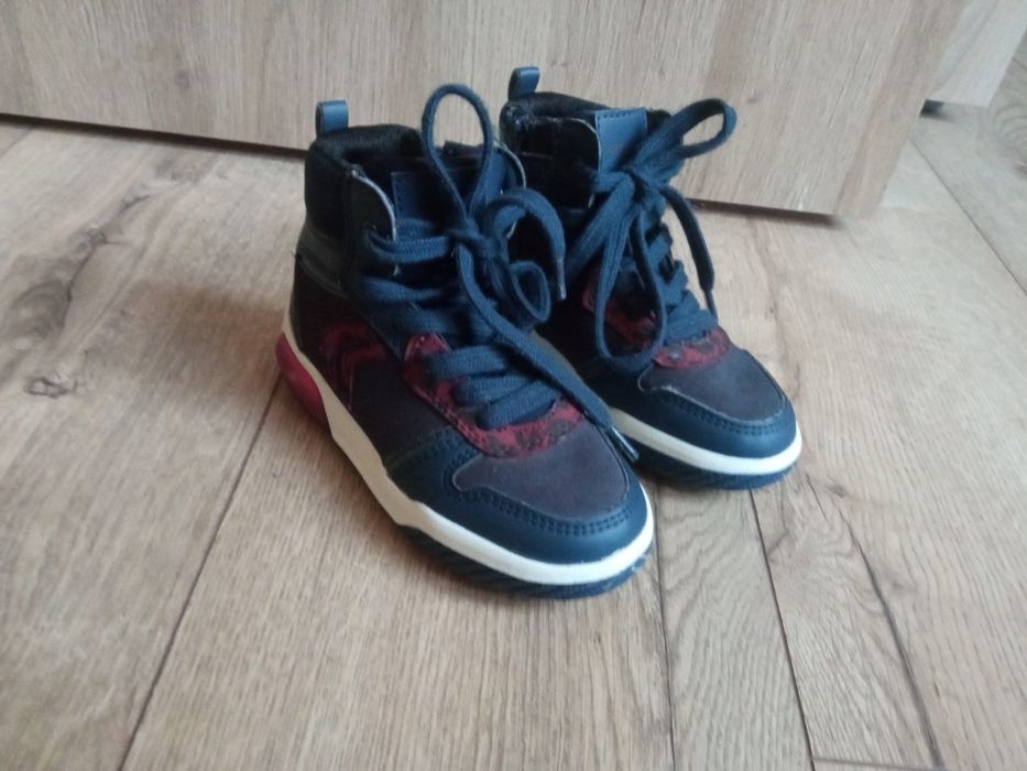 Buty Geox Respira z wkładką z skóry naturalnej, rozmiar 26