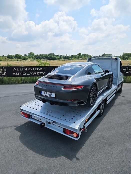 Opel Movano zabudowa najazd PRODUCENT laweta autolaweta