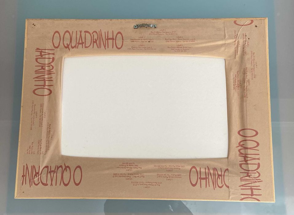 Quadro bordado de Anjos