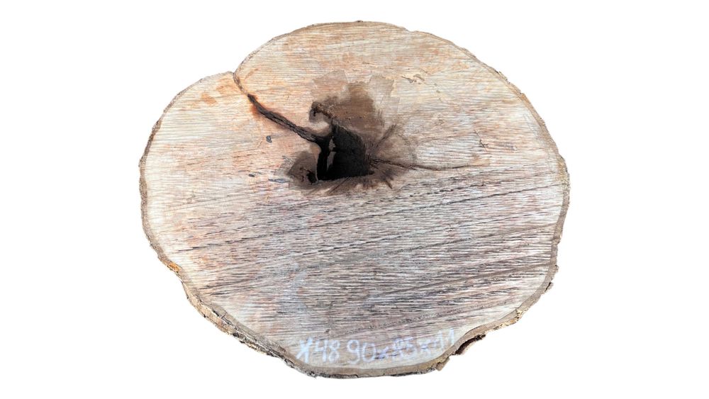 Duże Plastry Drewna Jawor 90cm+ Blat Drewniany Stół Obiadowy