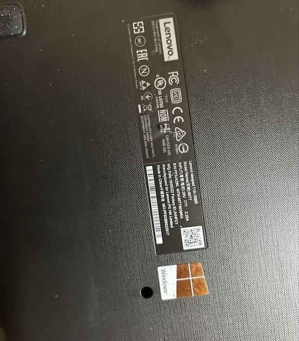 Ноутбук Lenovo ideapad 110-15ibr