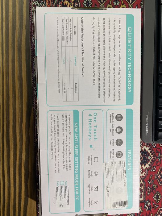 Клавіатура бездротова A4Tech FBK36C AS, Black