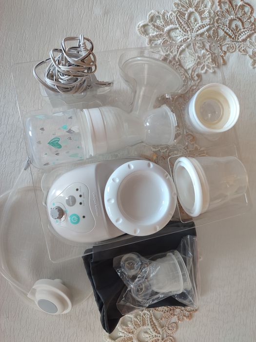 Laktator elektryczny Canpol babies Easy Start plus dodatki