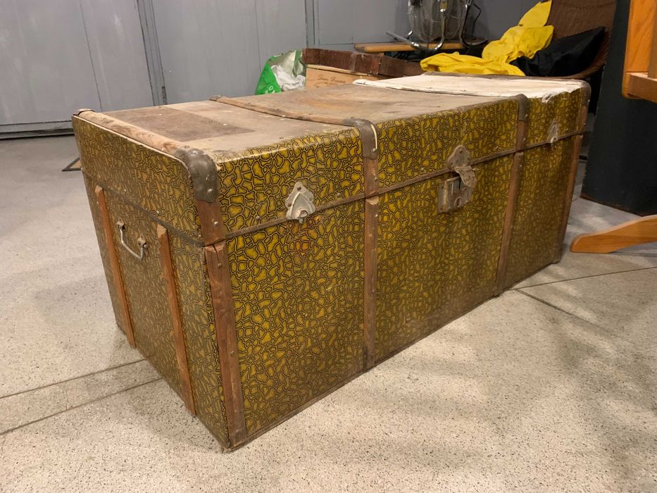 Baú antigo vintage