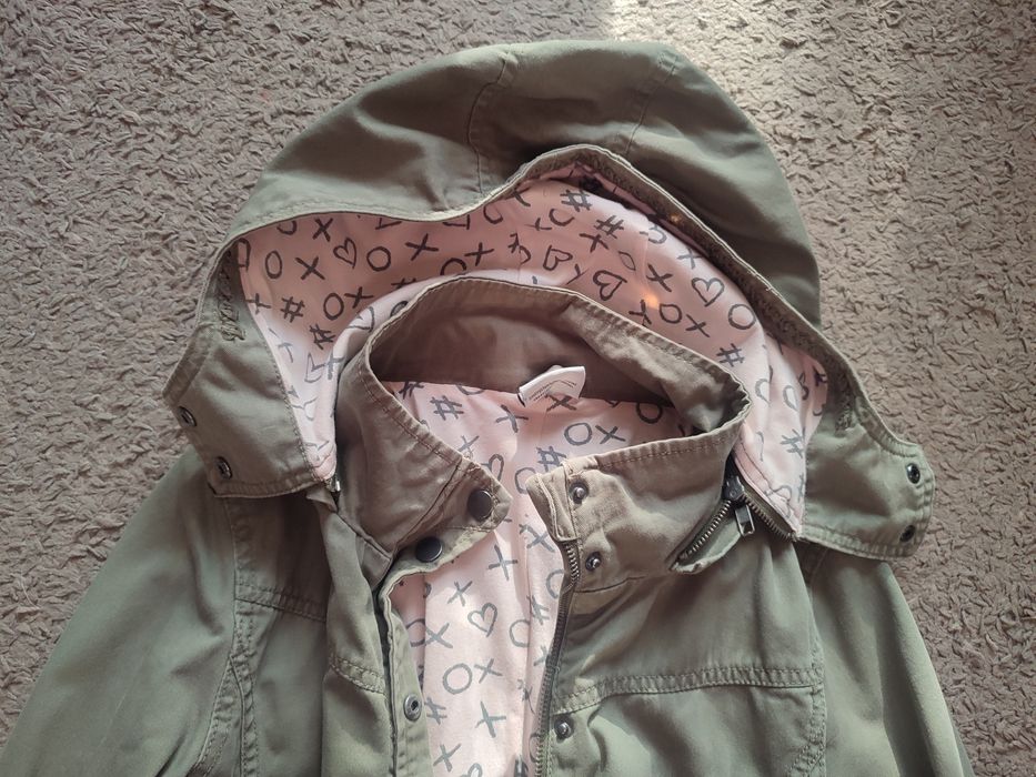 Parka dziewczęca 158 cm