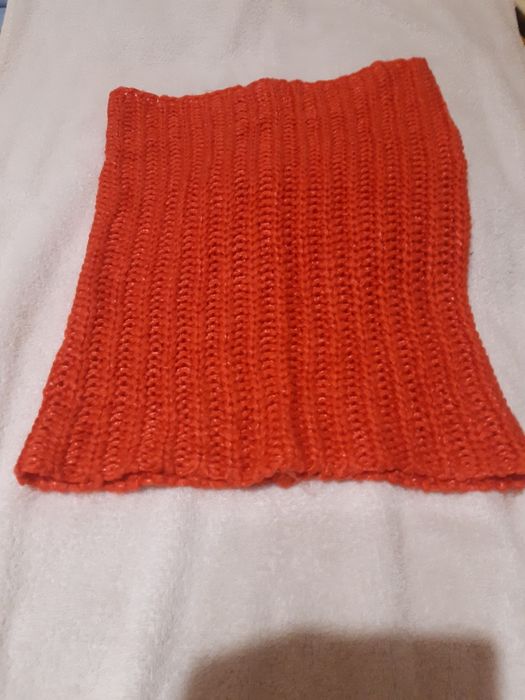 Komin pomarańczowy.  Unisex