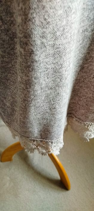 Dzianinowa sukienka wiskozowa xl XXL