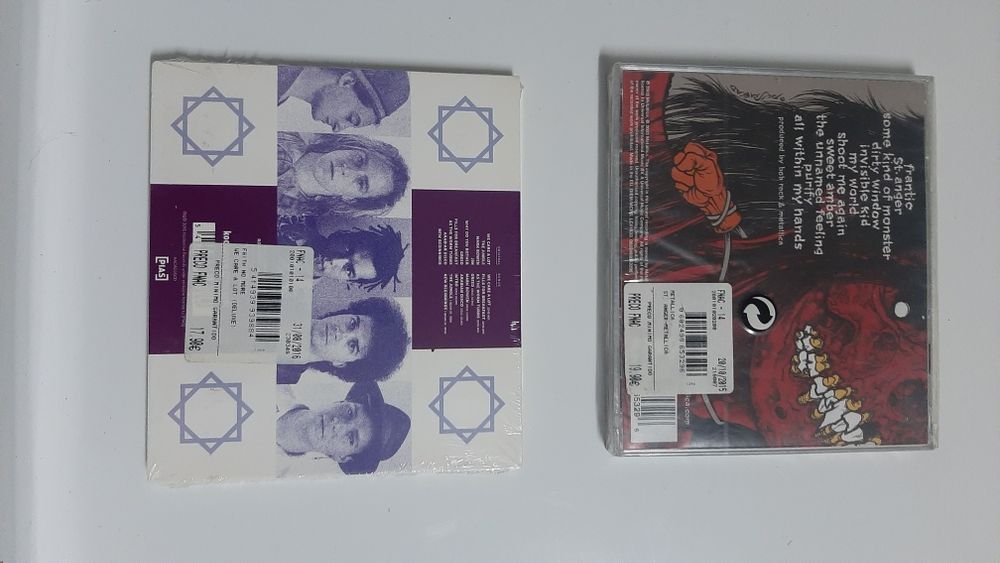 1 CD Faith no more + 1cd Metallica