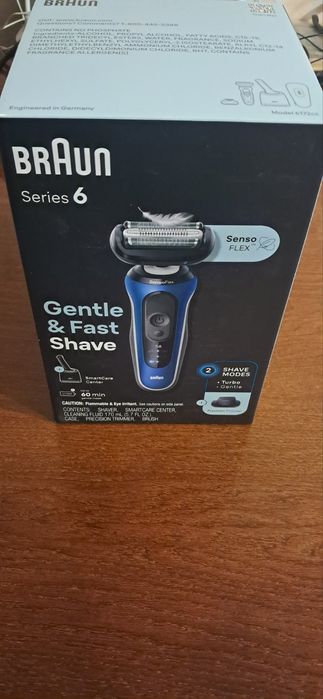 Новая Бритва Braun Series 6 ОРИГИНАЛ запечатанная со станцией очистки