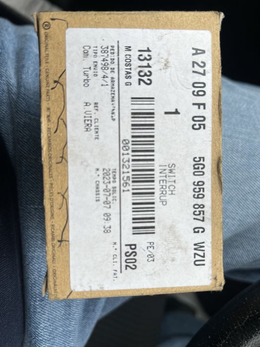 Interruptores vidros vw audi skoda