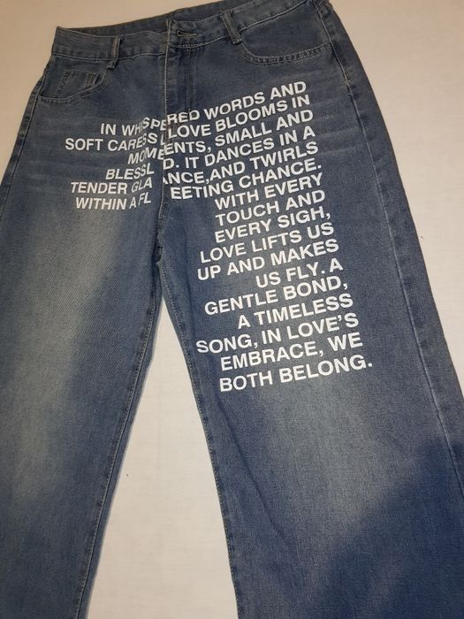 [БЕЗ ПРЕДОПЛАТ!] Джинсы I hate stars poem x balenciaga