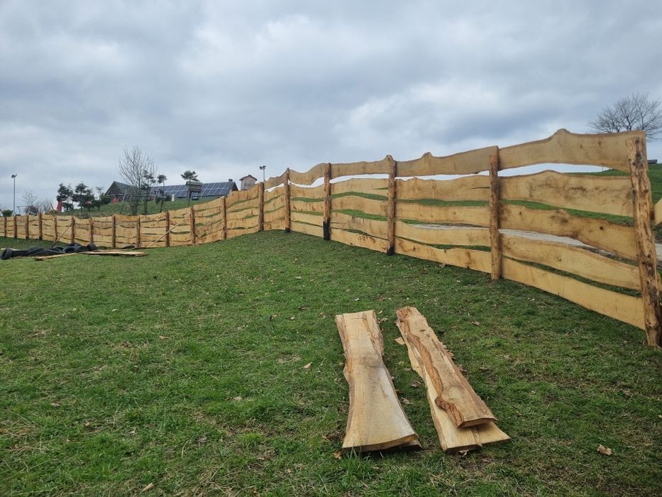 Deski na ogrodzenie. DĄB