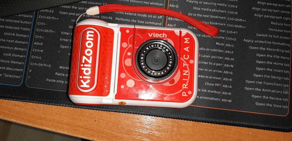 KidiZoom PrintCam Red, цифрова миттєва камера для дітей із принтером