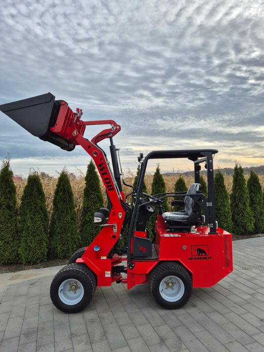 Ładowarka przegubowa MAMMUT WL08, PERKINS, Bosch Rexroth