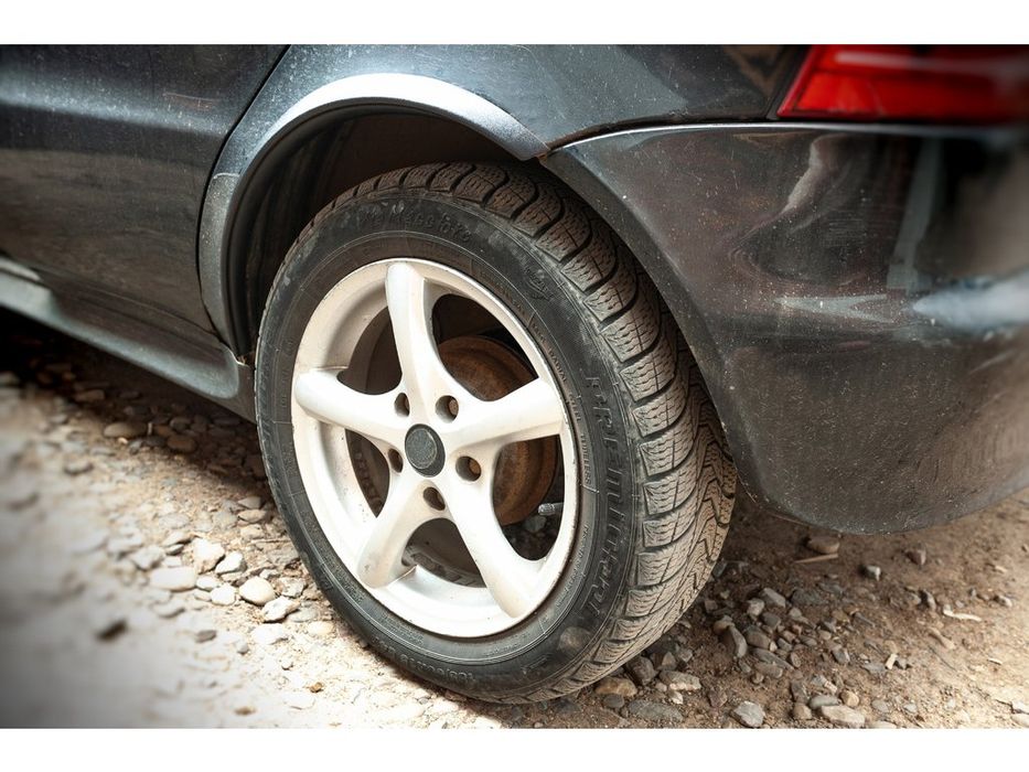 Mercedes A-сlass W168 1997-2004 Накладки на арки (4 шт, ABS-пластик)