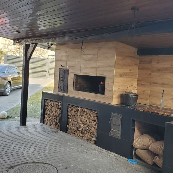 Барбекю мангал альтанка коптильні печі тандири