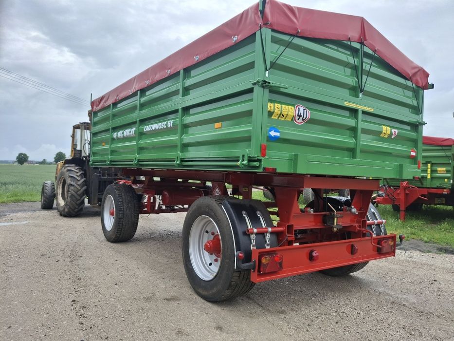Przyczepa IFA HL6011 nie HW8011 wywrotka na boki