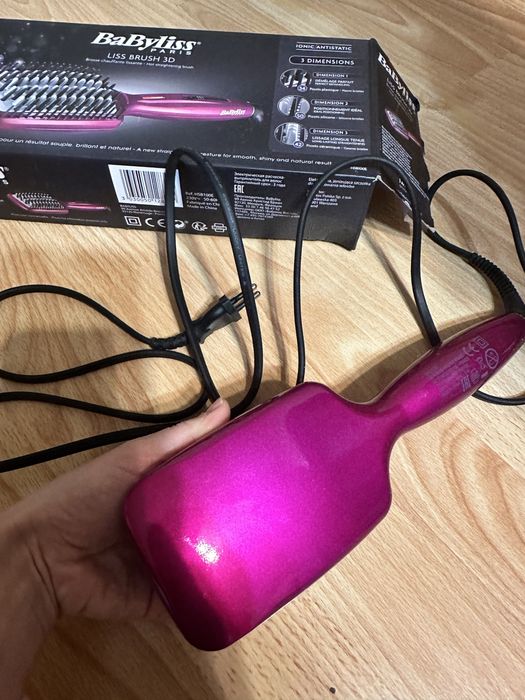 Щітка-випрамляч babyliss hsb100e