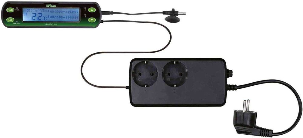 Termostat cyfrowy dwa obwody TRIXIE Reptiland 76124