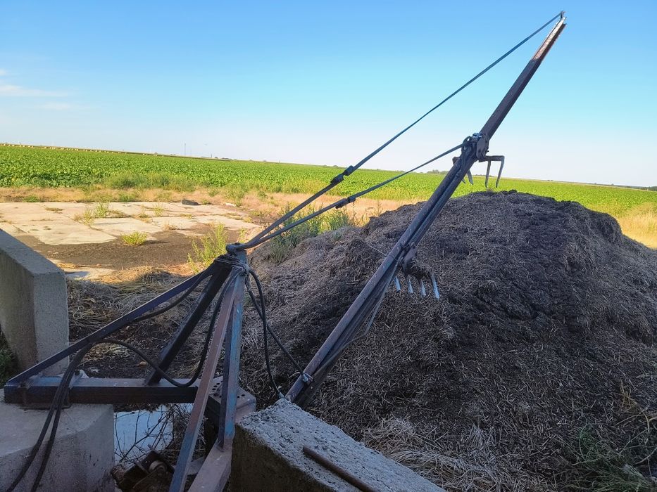 Cześci do hydrauliczny usuwacz obornika, siłowniki, maszt, zasilacz hydrauliczny
