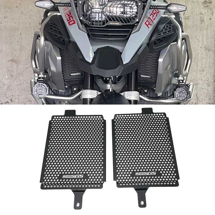 Par Grelhas Proteção Radiador BMW R1200GS & R1250GS Adventure | 2013-2018 | 2019-2023 | Sem Logo