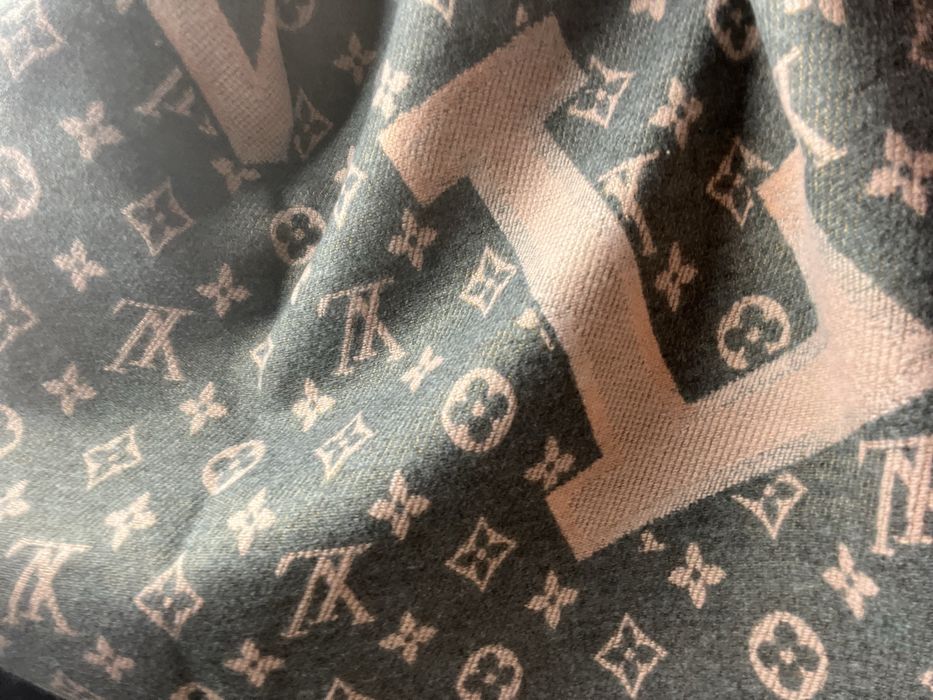 Теплий шарф Louis Vuitton