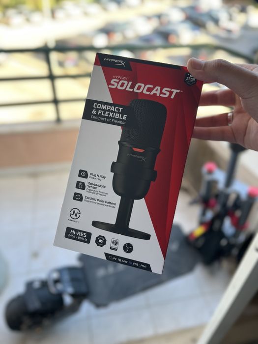 Microfone HyperX Solocast USB