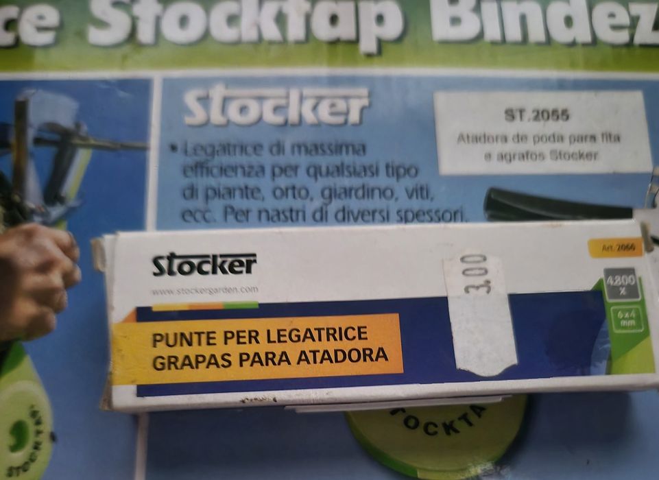 Legatrice Stocktap Bindezange – Atadora de Poda e Agrafos