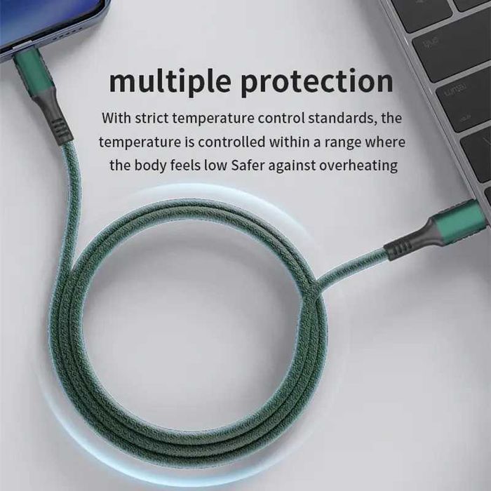 Кабель для быстрой зарядки USB-с - тype-с,60 Вт