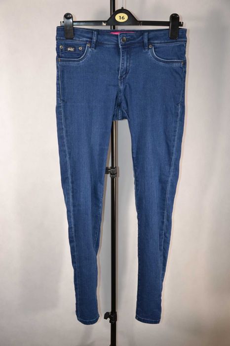 SUPERDRY Alexia Jegging Jeans Spodnie Damskie Slim 28W 32L Oryginalne