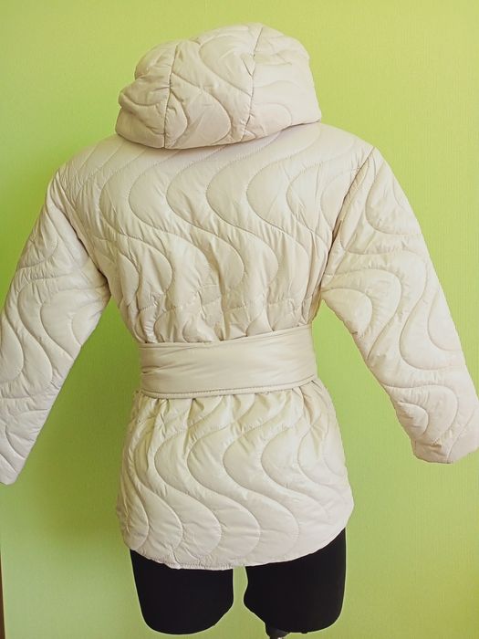 Куртка 3/4 рукав, весна, беж