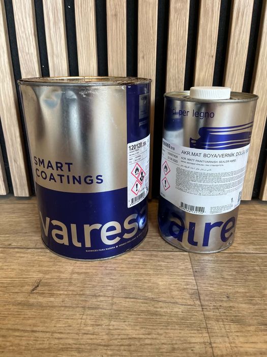 Valresa Smart Coatings AKR MAT – profesjonalny lakier do drewna + utwardzacz