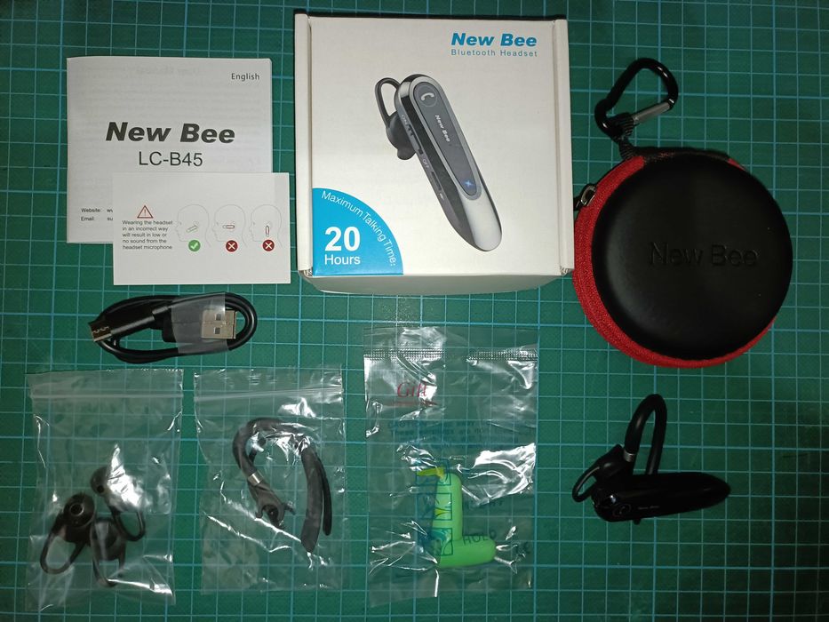 Auricular Bluetooth 5.0 New Bee B45 (NOVO)