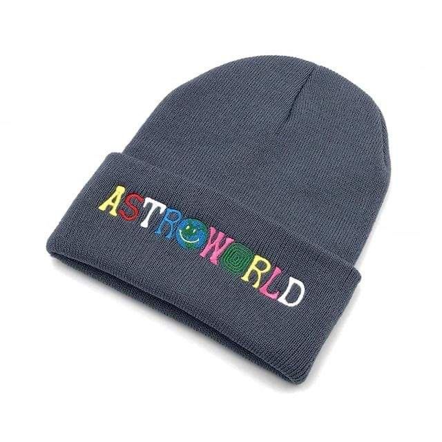 Gorro Astroworld Travis Scott - Cinza