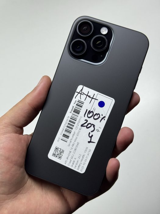 Iphone 16 pro max 256 gb 100% батарея МАГАЗИН гарантія