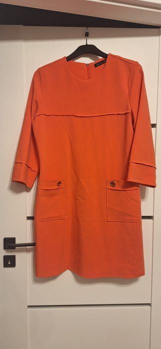 Sukienka rozm. 40 kolor pomarańczowy