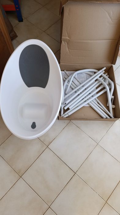 Banheira bébé  shnuggle com suporte